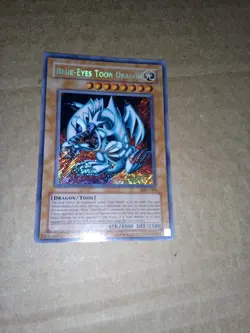Blue-Eyes Toon Dragon MRL-000 Magic Ruler-Unlimited Edition Unlimited YuGiOh - Image 1