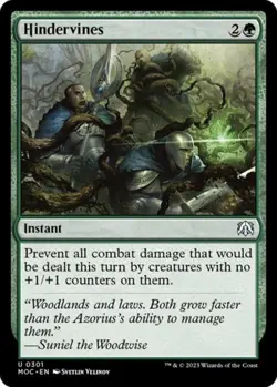 Hindervines - Light Play MTG Commander: March of the Machine - Image 1