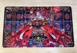 M∀LICE QUEEN HEARTS OF CRYPTER Playmat - Yugioh TCG CCG Mat (not official) - Image 1