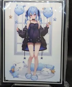 VTuber hololive Hoshimachi Suisei Card 60 Sleeve Protector Japam - Image 1