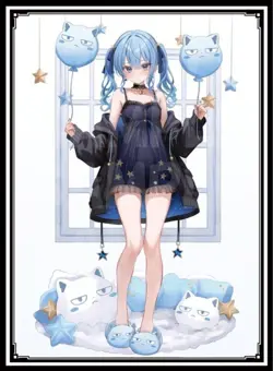 VTuber hololive Hoshimachi Suisei Card 60 Sleeve Protector Japam - Image 2