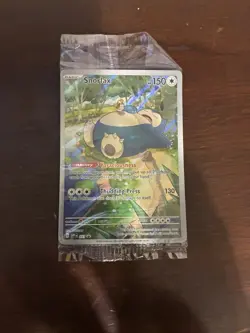 SEALED - 051 Snorlax Pokemon TCG Black Star 151 ETB Promo Card MEW - Image 1