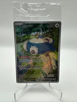 SEALED - 051 Snorlax Pokemon TCG Black Star 151 ETB Promo Card MEW - Image 1