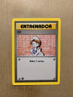 1st Edition SPANISH Bill 91/102 Base Set - Common Pokemon Card - NM/M - Image 1
