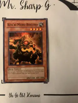 KOA'KI MEIRU BOULDER - ANPR-EN018 ENGLISH Yu-Gi-OH! CARD COMMON KONAMI 2009 - Image 2