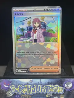 Pokemon Card Lacey 114/131 Poke Ball Holo Prismatic Evolutions NM - Image 1