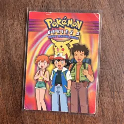 Pokemon TOPPS TV Animation Edition Series 2 Trading Card Check List LP - Image 1
