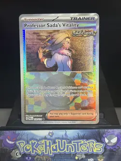 Pokemon Card Professor Sada's Vitality 120/131 Poke Ball Holo Prismatic Evo NM - Image 1