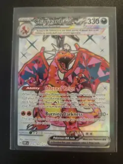 Pokemon Card Charizard Ex Obsidian Flames Stage 2 Infernal Reign 215/197 - Image 1