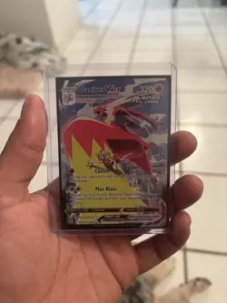 Pokemon Blaziken VMAX TG15/TG30 Silver Tempest Trainer Gallery Card - Image 1