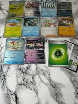 Pokemon card pack scarlet & violet temporal forces 10 game cards - Image 5