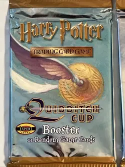 Harry Potter Quidditch Cup Trading Card Game Booster Pack 2001 Sealed Lot Of 2 - Image 2