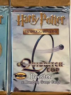Harry Potter Quidditch Cup Trading Card Game Booster Pack 2001 Sealed Lot Of 2 - Image 3
