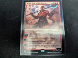 MTG Magic the Gathering Koth, Fire of Resistance ONE! - Image 1