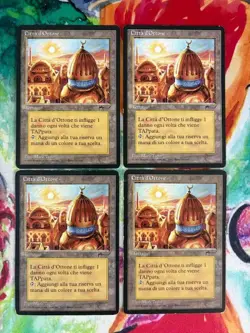 4x CITY OF BRASS / CITTA' D'OTTONE ITA MAGIC THE GATHERING MTG ARABIAN NIGHTS - Image 1