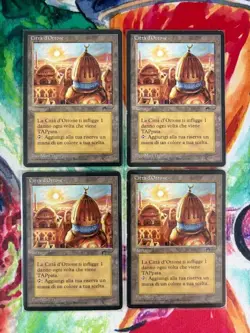 4x CITY OF BRASS / CITTA' D'OTTONE ITA MAGIC THE GATHERING MTG ARABIAN NIGHTS - Image 5