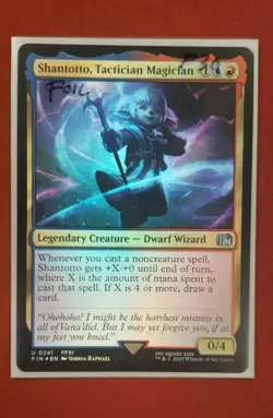 Shantotto, Tactician Magician #241 (Foil) (NM) Final Fantasy FIN Magic MTG - Image 1