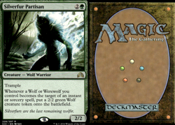 Magic the Gathering -MTG-Silverfur Partisan - Image 1