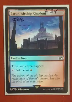 Baron, Airship Kingdom - 273 - Foil - FIN - NM - MTG Magic the Gathering - Image 1