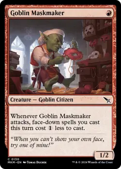 🧙Goblin Maskmaker C 0140 Foil MKM Murder at Karlov Manor Mtg - Image 1