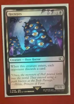 Hecteyes - 103 - Foil - FIN - NM - MTG Magic the Gathering - Image 1