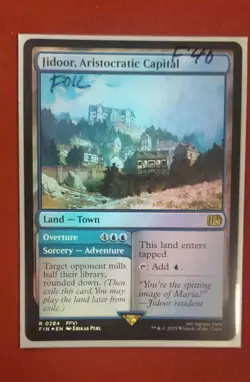 Jidoor, Aristocratic Capital (Foil) 0284 (R) MTG Final Fantasy (FIN) - Image 1