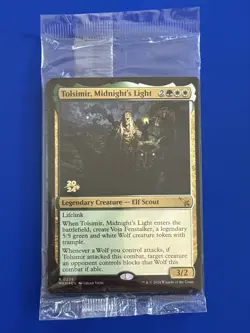 PRERELEASE FOIL Tolsimir, Midnight’s Light MTG Murders at Karlov Manor SEALED - Image 1