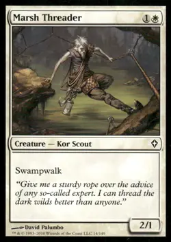 Marsh Threader Worldwake MTG Magic the Gathering card - Image 1