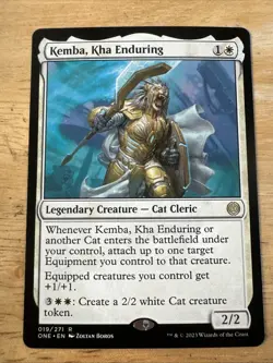 Kemba, Kha Enduring 019/271 Non Foil Rare Phyrexia All Will Be One MTG Near Mint - Image 1