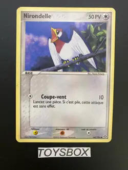 Carte Pokemon Nirondelle 68/106 / Bloc EX Emeraude / TBE FR - Image 2