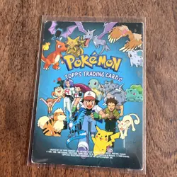 Pokemon Topps 1999 - Gotta Catch ‘em all! - Official Trading Cards List - Image 1