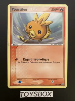 Carte Pokemon Poussifeu 69/106 / Bloc EX Emeraude / TBE FR - Image 2