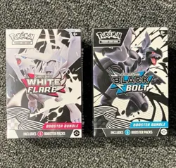 Pokemon TCG Black Bolt and White Flare Booster Bundle Set- PRESALE - Image 1