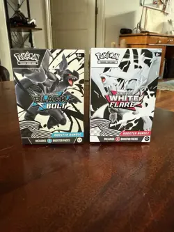 Pokemon TCG Black Bolt and White Flare Booster Bundle Set- PRESALE - Image 1
