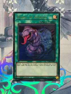 POTE-EN084 Moray Of Avarice Ultra Rare 1st Edition Near Mint YuGiOh TCG - Image 1