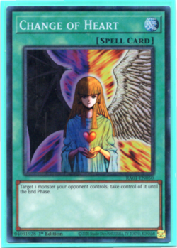 Change of Heart - RA01-EN050 - Collector's Rare - 1st Edition Yugioh - Image 1