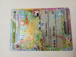 Pokemon TCG Leafeon ex 006/131 Prize Pack 7 Near Mint - Image 1