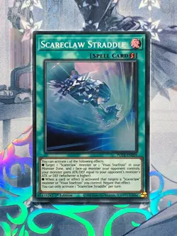 POTE-EN059 Scareclaw Straddle Super Rare 1st Edition Near Mint YuGiOh TCG - Image 1