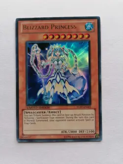 Yugioh Blizzard Princess YG07-EN001 Ultra Rare NM - Image 1