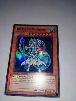 Yugioh Blizzard Princess YG07-EN001 Ultra Rare NM - Image 2