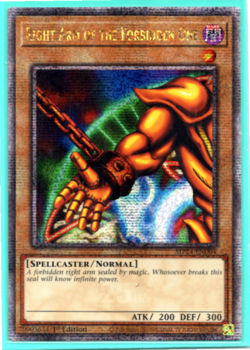 Right Arm of the Forbidden One - MP24-EN004 - Quarter Century Secret Rare Yugioh - Image 1