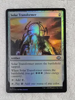 MTG Solar Transformer FOIL Modern Horizons 3 #211 Magic Card U NM - Image 2