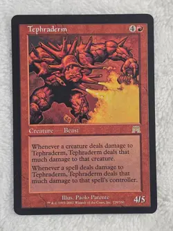 MTG Tephraderm #239 Onslaught Magic The Gathering Card Rare Near Mint - Image 2