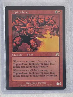 MTG Tephraderm #239 Onslaught Magic The Gathering Card Rare Near Mint - Image 4