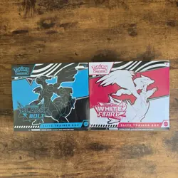 SEALED Black Bolt & White Flare Pokemon Elite Trainer Box ETB Set - Image 1