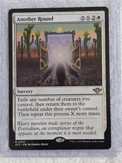 MTG Another Round - Outlaws of Thunder Junction (OTJ) #1 Card Rare NM - Image 4