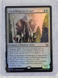 MTG Unyielding Gatekeeper FOIL #35 Murders at Karlov Manor Magic Card Rare NM - Image 5