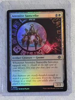 MTG Attentive Sunscribe FOIL #4 The Lost Caverns of Ixalan Card NM - Image 5