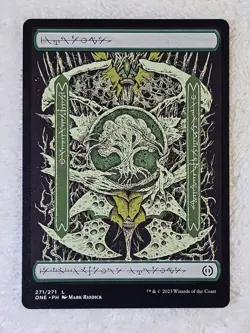 MTG Forest #271 Full Art Phyrexia All Will Be One 2023 Magic Card Land NM - Image 2