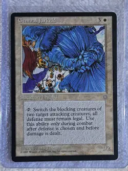 MTG General Jarkeld - Ice Age 1995 Magic Gathering Card Rare LP - Image 4
